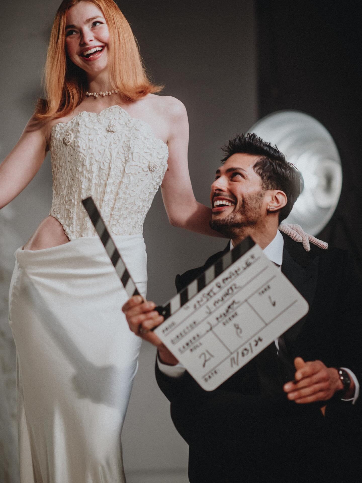 And... cut! 🎬 The best shots happen between the “official” takes.

Photography: @lana.sobota
Workshop Leader: @jennifermoher
Workshop: @photographyfarm
Dresses: @julita_ldn_bride
Hair and makeup: @abitaylorbride
Models: @_lli_la_ @fabriciofpp0
#edinburghwedding 
#edinburghcouples 
#engaged 
#edinburghportraitphotographer